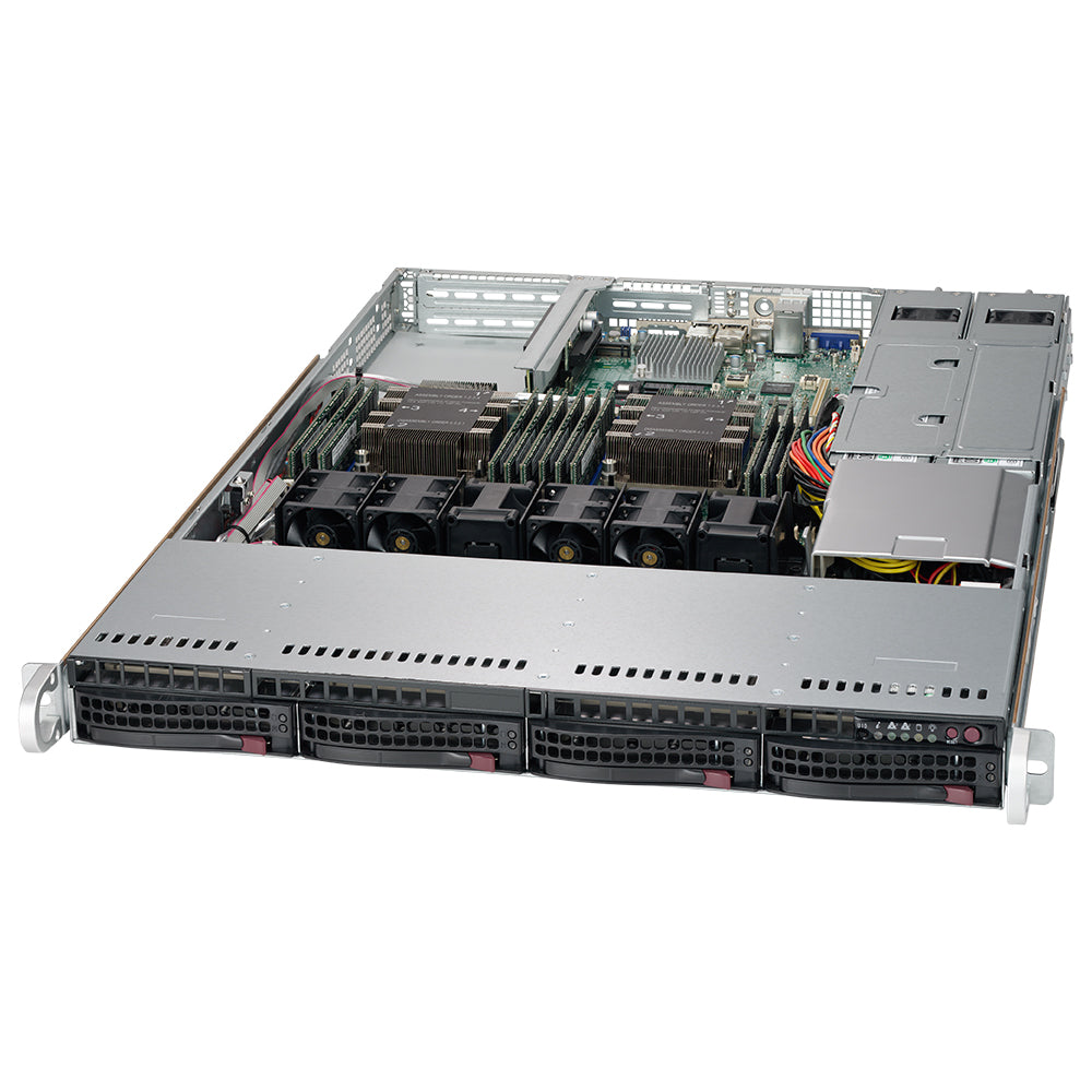 SUPERMICRO SYS-6016T-NTRF 1U Rackmount Server Barebone Intel