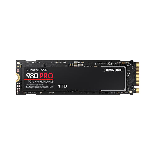 Samsung 980 Pro 1TB PCI-E 4.0 x4 NVMe M.2 2280 SSD