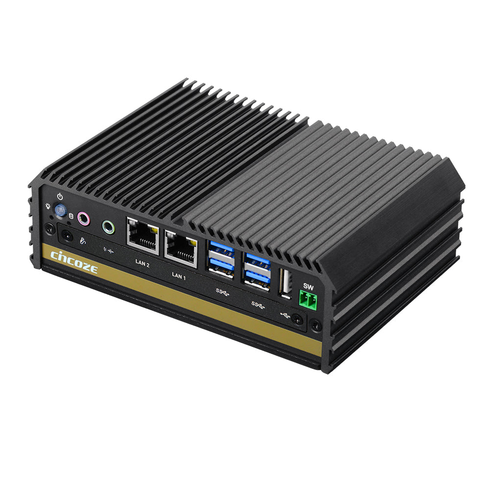 Cincoze DA-1100-N42-R10 Intel Pentium N4200 Quad Core Industrial Fanless Embedded Computer, Wide Temp
