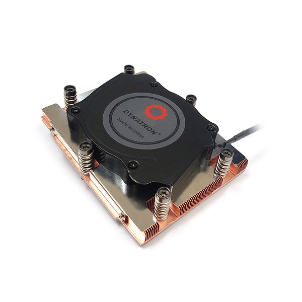 Dynatron J5 AMD Genoa Socket SP5 Copper Heatsink and Active Cooler
