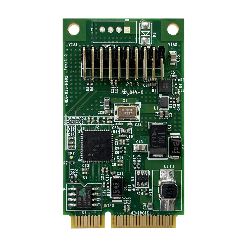 Cincoze MEC-USB-M102 Mini PCIe Module with 2 x USB 3.2 Gen1 Ports – MITXPC