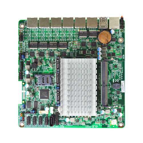 Jetway MI05-00 Intel Elkhart Lake Networking Mini-ITX Motherboard with 6 x Intel 2.5GbE LAN