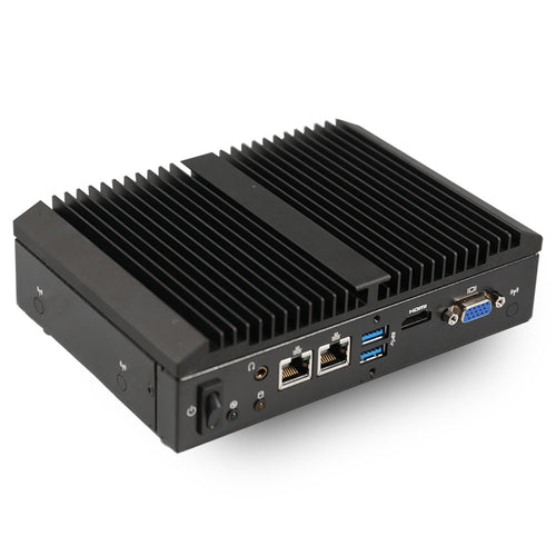 GigaIPC Intel Celeron J1900 Quad Core Fanless Industrial System w/ Dual Intel LAN & 4 x COM Ports