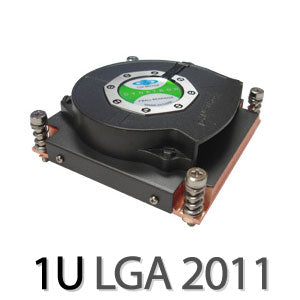 Dynatron R18 1U Rackmount CPU Cooler, Intel LGA 2011, i7, Xeon, Socket R