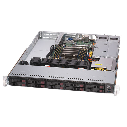 Supermicro AS-1114S-WTRT AMD EPYC 7002 1U Rackmount, 2 x PCI-E 4.0 x16, 2 x 10GBase-T, IPMI