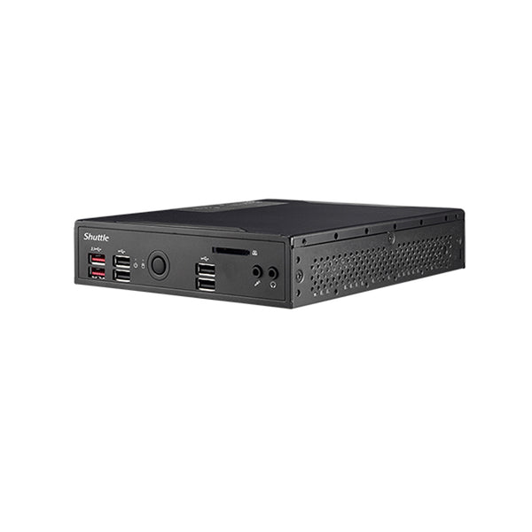 Shuttle DS10U 超小型ファンレスPC Celeron 4205U Shuttle DS10U Whiskey Lake Celeron Fanless Mini PC, Triple