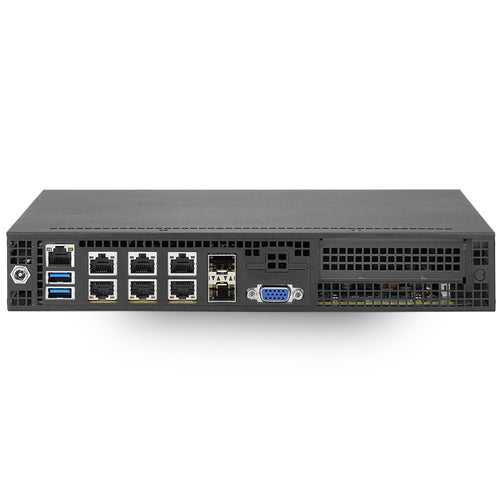 Supermicro Superserver E300-9D-8CN8TP Intel Xeon D-2146NT Networking PC w/ 2x SFP+, 2x 10GbE LAN, 4x GbE LAN, IPMI