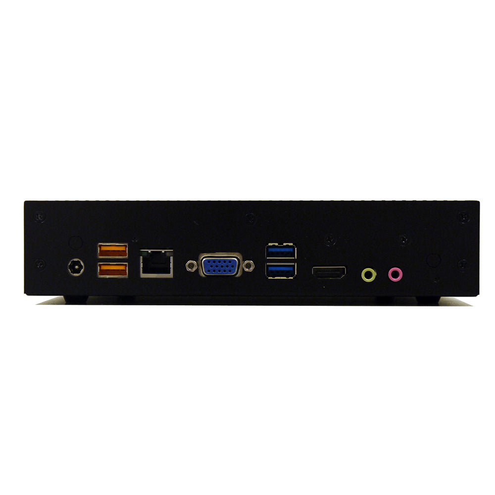 Emitac Computer Mitac E300 Celeron Quad Core Fanless Mini PC, Windows 7 Compatibility ...