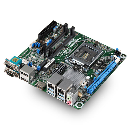 ASRock IMB-1210-D Intel Coffee lake-S H310 LGA1151 Industrial Mini ITX Motherboard w/ Dual Intel LAN