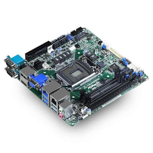 ASRock IMB-1220-L Intel Comet Lake-S Q470E Industrial Motherboard, 2.5GbE LAN, TPM 2.0, 1 x DP and 1 x VGA