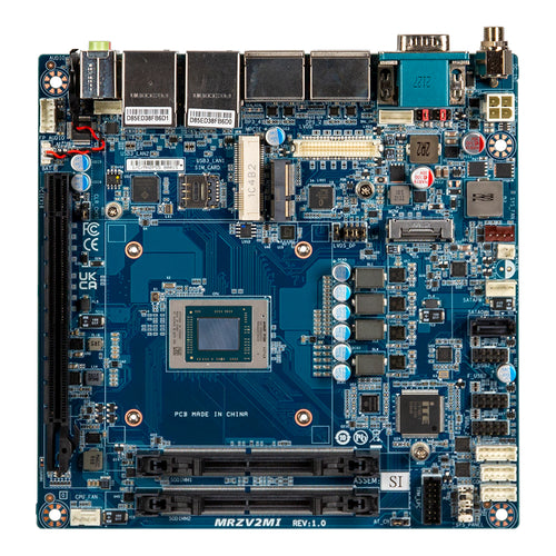 GigaIPC mITX-2748A AMD Ryzen V2748 8-Core Mini ITX Motherboard, Quad DisplayPort