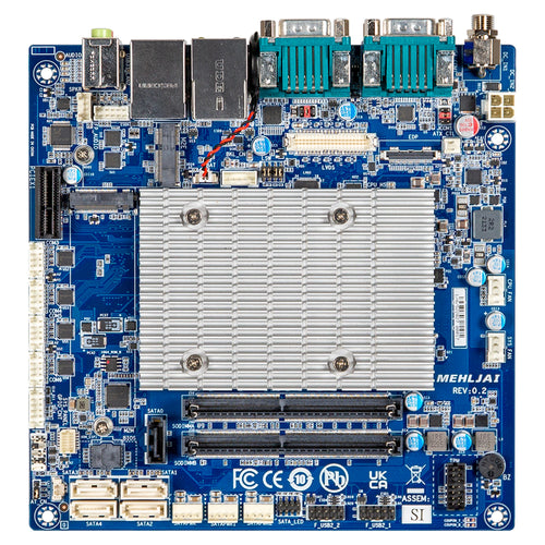 GigaIPC mITX-6412A Elkhart Lake Celeron Fanless Mini ITX Motherboard