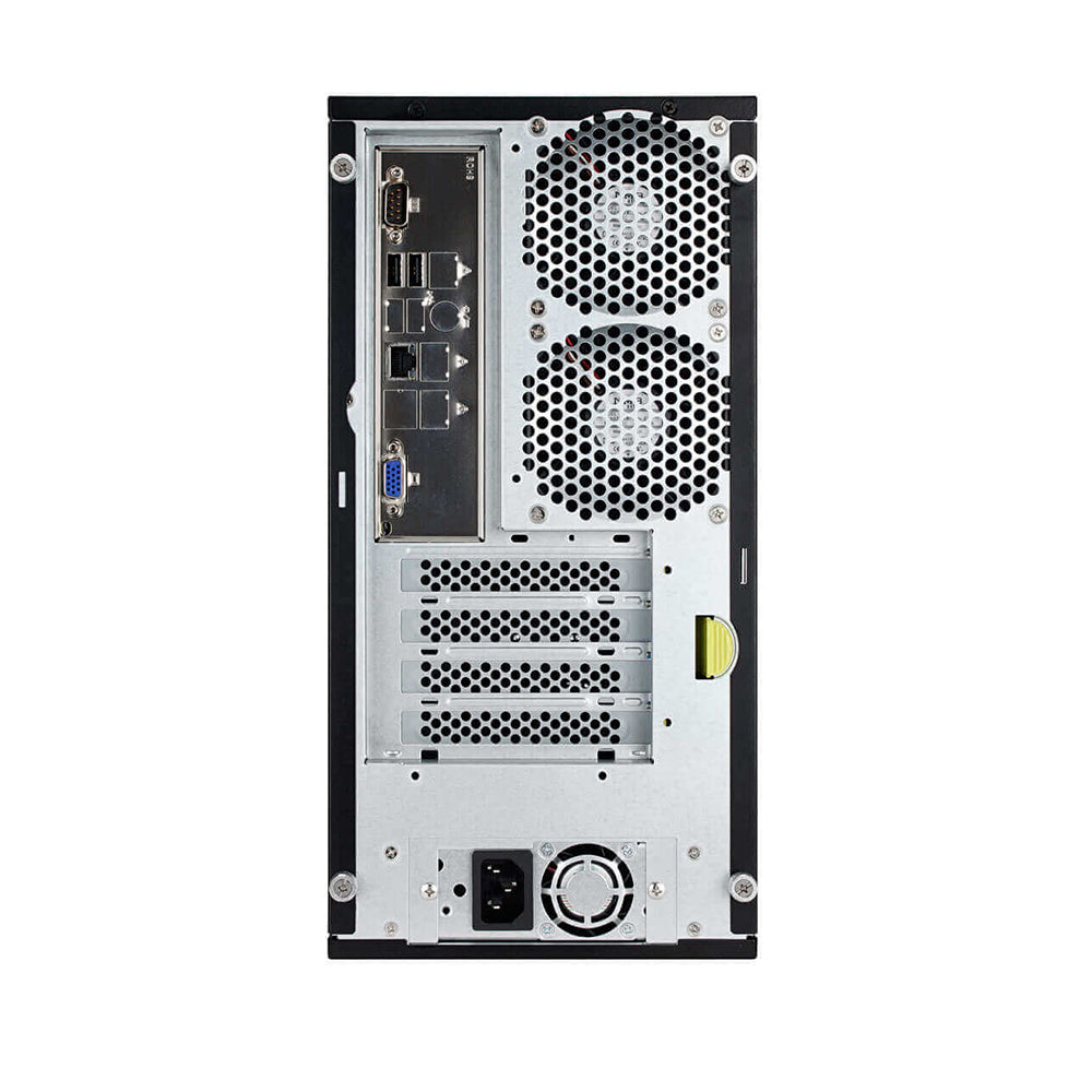 InWin IW-MS08 8-Bay Mini Server Tower Chassis, 4x PCIe slots, 300W RPS ...