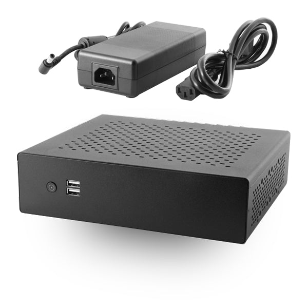 Industrial Fanless Mini-ITX Case w/ 120W Power - Main Image