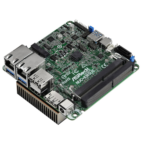 ASRock NUC-8365UE Whiskeylake-U Core i5-8365UE Industrial NUC Motherboard, vPro, TPM 2.0