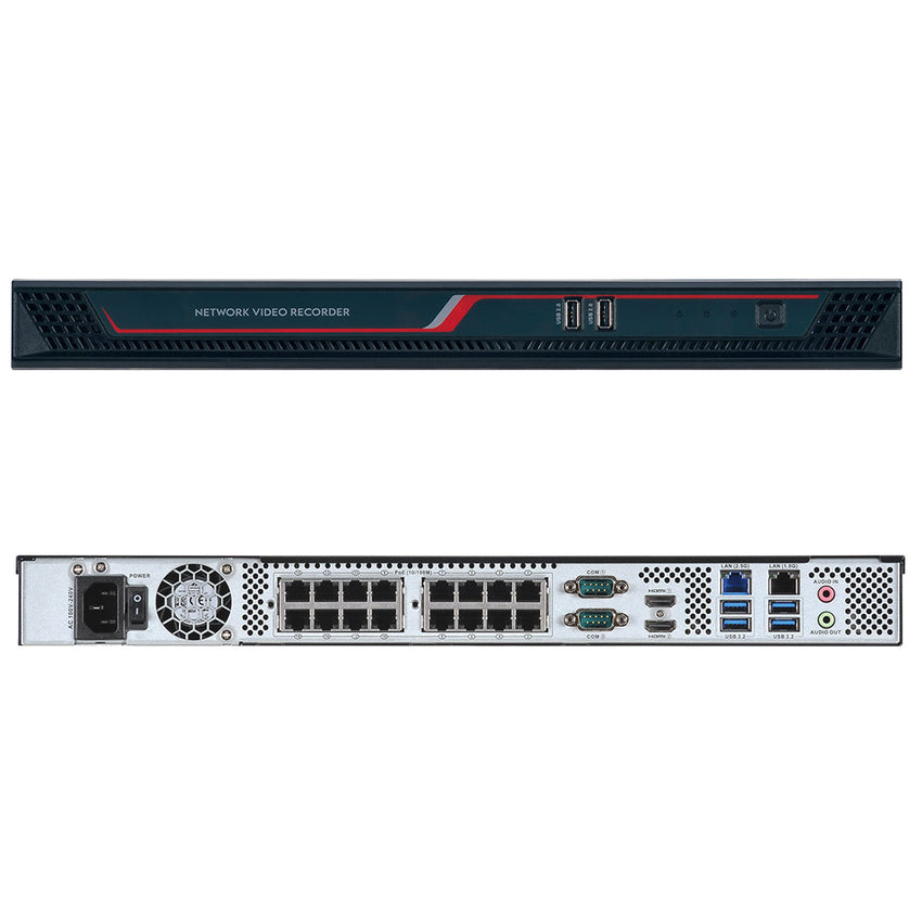 Nv1 System Mitac NV1-1145G7E-16POE Intel Tiger Lake Core i5 Smart NVR System, 16 ...