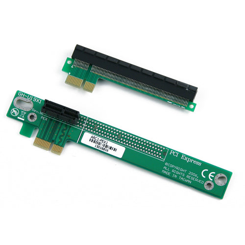 PCIE x1 Riser Set for MITXPC M1U04 & M1U05 9.8" Mini 1U Rackmount - M1UARPCIEX1