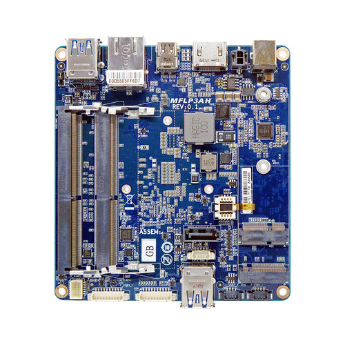 GigaIPC Intel Core i3-7100U Embedded IoT Motherboard, M.2 NVMe Slot, 7 x USB