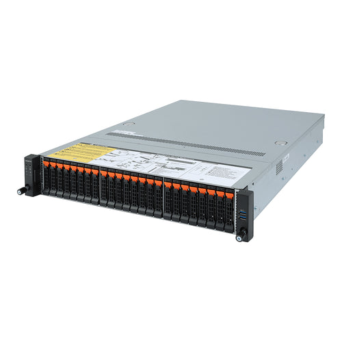 Gigabyte R282-Z92 Dual AMD EPYC 2U Server, 24 x NVMe Bays, 2x PCI-E 4.0 slots