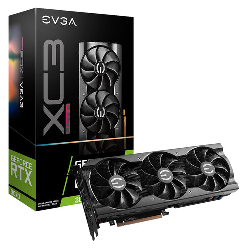EVGA GeForce RTX 3070 XC3 Ultra Gaming w/ 8GB GDDR6 - 08G-P5-3755-KR