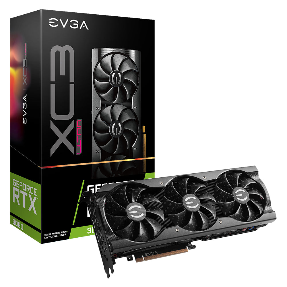 EVGA GeForce RTX 3080 XC Ultra Gaming w/ 10GB GDDR6X - 10G EVGA GeForce RTX 3080 XC Ultra Gaming w/ 10GB GDDR6X - 10G