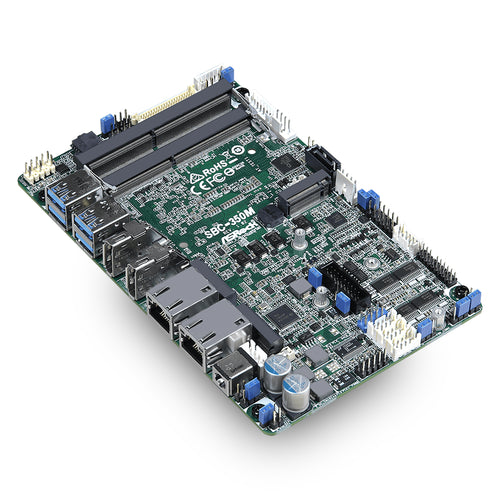 ASRock SBC-350M Whiskeylake-U Core i5-8365UE Industrial 3.5" SBC Motherboard, vPro