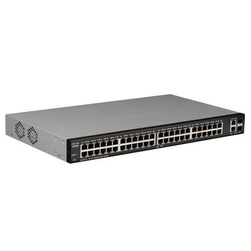 Cisco SG200-50 Smart Switch wth 48 GbE, 2 SFP Ports