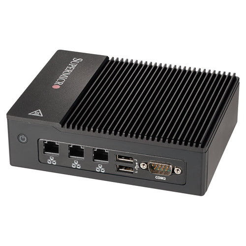 Supermicro SYS-E50-9AP-N5 Fanless IoT Gateway Networking Solution, Atom x5-E3940, 5x GbE LAN