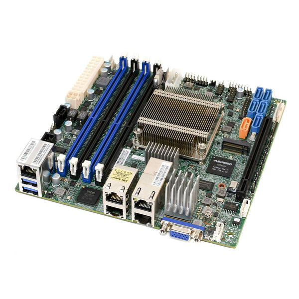 Supermicro X10SDV-4C-TLN4F Intel Xeon D-1518 Quad Core Mini-ITX Motherboard  w/ 2x 10GbE LAN, 2x GbE LAN, and IPMI