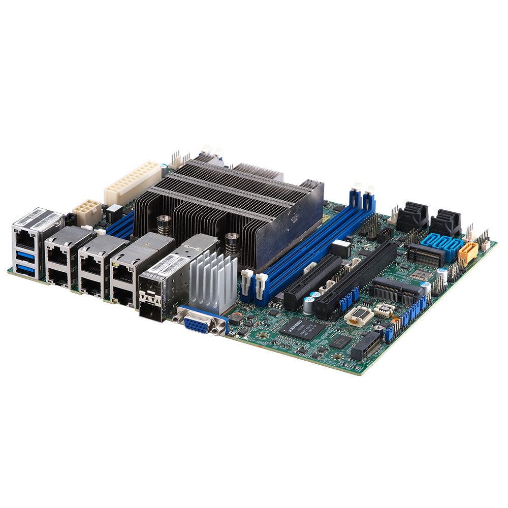 Supermicro X11SDV-4C-TP8F Xeon D-2123IT Quad Core Flex ATX Networking  Motherboard